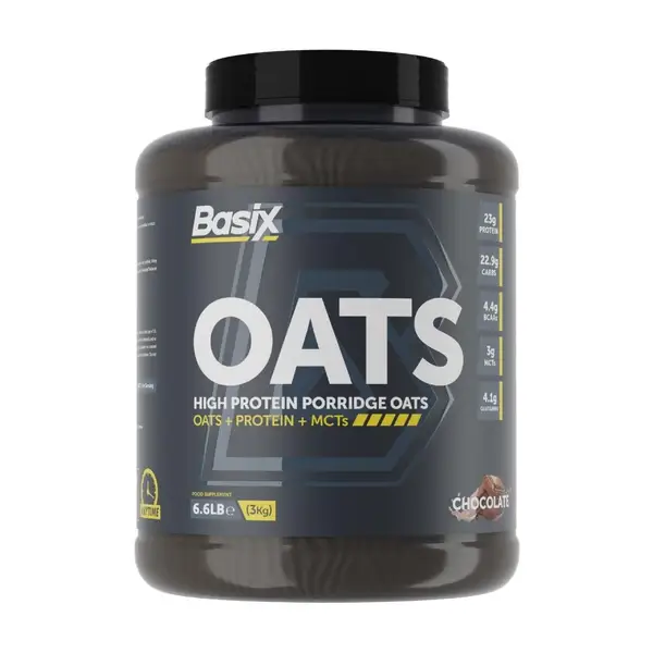 15.baisx protein oats chocolate 6.6lbs